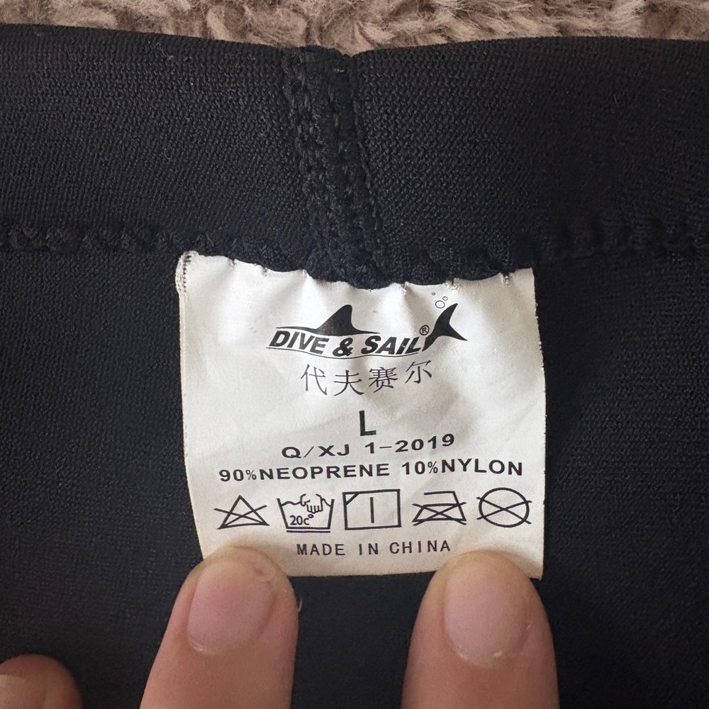 Dive & Sail Black Neoprene 3mm Wetsuit Pants